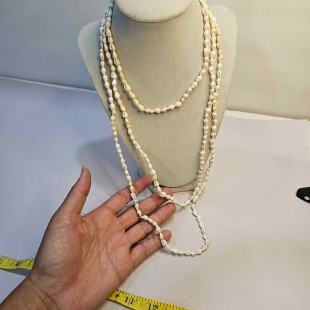 Multi-Strand Shell Necklace - Picture 2 of 10